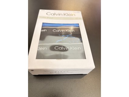 Pánské boxerky  Calvin Klein Cotton Stretch NP 25570RGN  3PK TRUNK