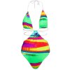 eng pl Stroj kapielowy damski Womens swimsuit Calvin Klein KW0KW02220 0K4 PRIDE 19837 2