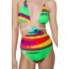 eng pl Stroj kapielowy damski Womens swimsuit Calvin Klein KW0KW02220 0K4 PRIDE 19837 1