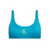 eng pl Biustonosz kapielowy damski Womens swimsuit top Calvin Klein KW0KW01971 CVZ Clear Turquoise 19544 1