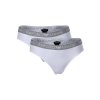 eng pl Majtki damskie Womans Panties EMPORIO ARMANI 163334 CC318 04710 White 2 Pack 6385 2