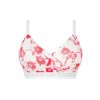 eng pl Biustonosz damski Womens sports bra Calvin Klein 000QP3020O 8NW LILIUM PRINT STRAWBERRY FIELDS 19187 1