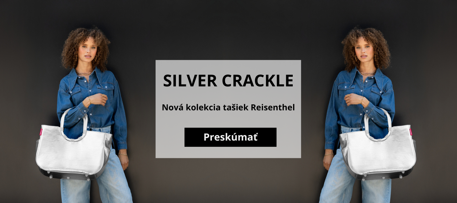 Silver crackle