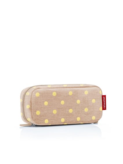 Praktické puzdro Reisenthel Multicase Metallic dots coffee