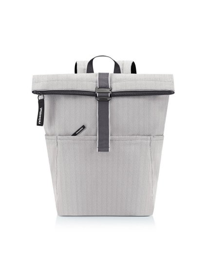 Batoh Reisenthel Rolltop backpack Herringbone grey