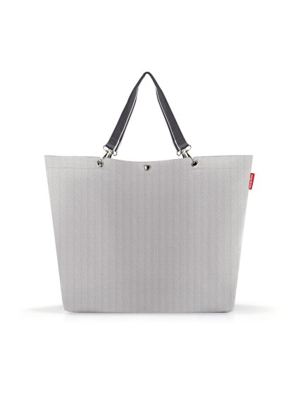 Nákupná taška Reisenthel Shopper XL Herringbone grey