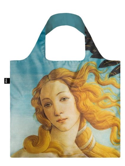 Skladacia nákupná taška LOQI BOTTICELLI The Birth of Venus