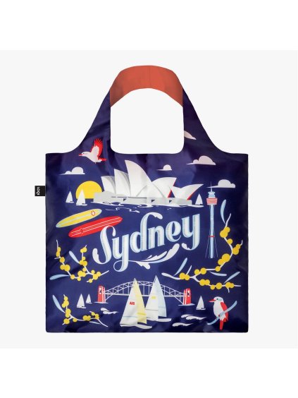 Skladacia nákupná taška LOQI URBAN Sydney