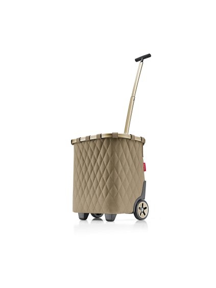 Nákupný košík na kolieskach Reisenthel Carrycruiser Frame Rhombus olive