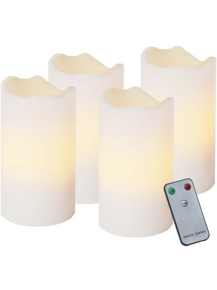 Vosková sviečka LED 4 ks STAR TRADING Advent