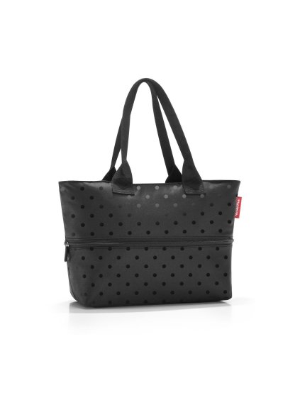 Kabelka Reisenthel Shopper e1 Glossy dots black