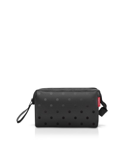 Kozmetická taštička Reisenthel Travelcosmetic Glossy dots black