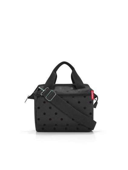 Taška cez rameno Reisenthel Allrounder Cross Glossy dots black