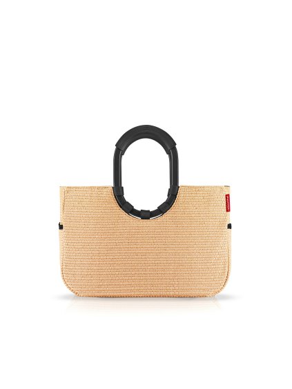 Nákupná taška Reisenthel Loopshopper M Frame Raffia black
