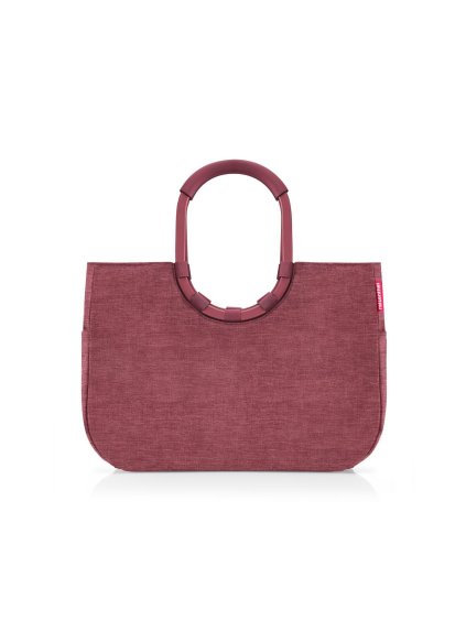 Nákupná taška Reisenthel Loopshopper L Twist maroon