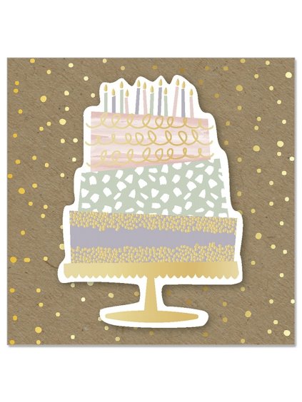Prianie 3D s obálkou 8x8 cm Artebene Cakes