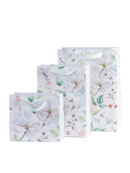 Svadobná darčeková taška set 3 veľ. Artebene Flowers
