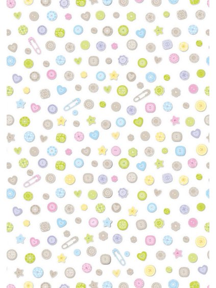 Baliaci papier 70x100 cm Artebene Buttons