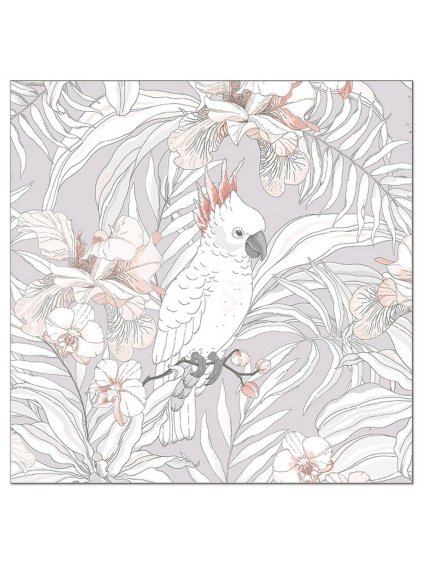 Papierové obrúsky 20 ks Artebene Parrot