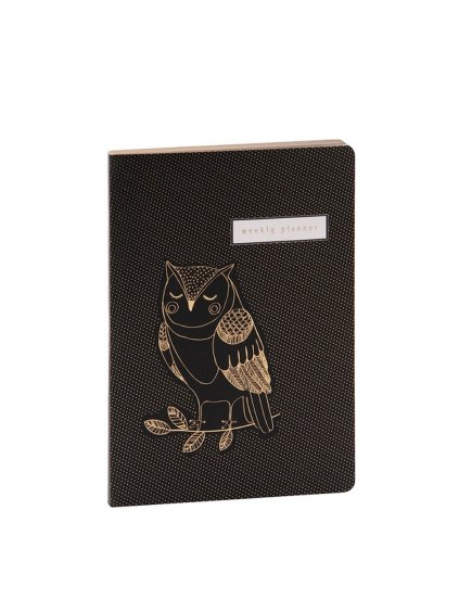 Týždenný diár A5 Artebene Owl