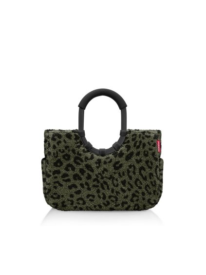 Nákupná taška Reisenthel Loopshopper M Teddy leo olive
