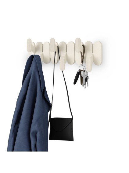 Nástenný vešiak Umbra TEMPO 6 - pieskový