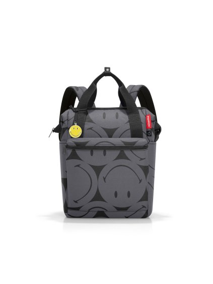 Batoh Reisenthel Allrounder R Smiley® grey