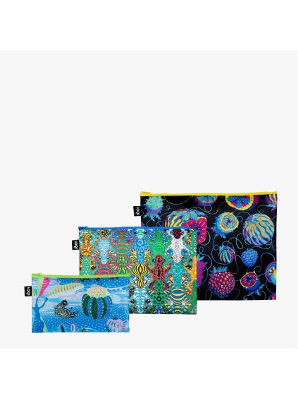 Taštičky na zips 3 ks SAM WILDE Bounty, Equi-, Quandary