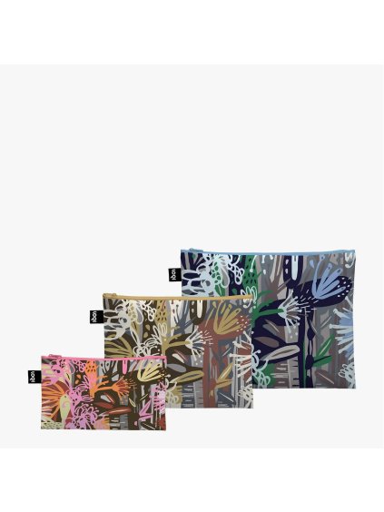 Taštičky na zips 3 ks LOQI TARA AXFORD Sprout and About