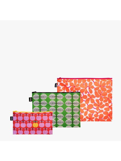 Taštičky na zips 3 ks LOQI STIG LINDBERG