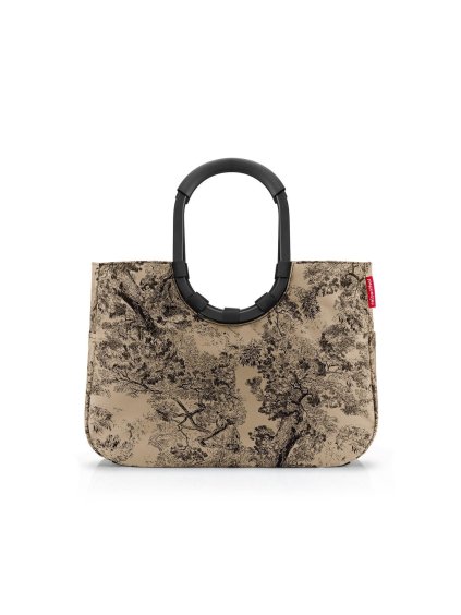 Nákupná taška Reisenthel Loopshopper L Jacquard brown