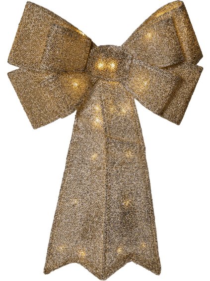 Závesná svietiaca LED dekorácia výška 62 cm Star Trading Lotta - zlatá