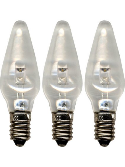 Náhradné LED žiarovky do svietnika 3 ks STAR TRADING Universal LED