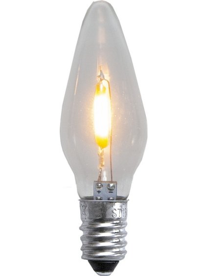 Náhradná LED žiarovka 3 ks E10 Star Trading Universal LED - číra