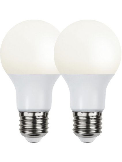 Žiarovka 2 ks LED E27 470LM STAR TRADING Opaque Basic