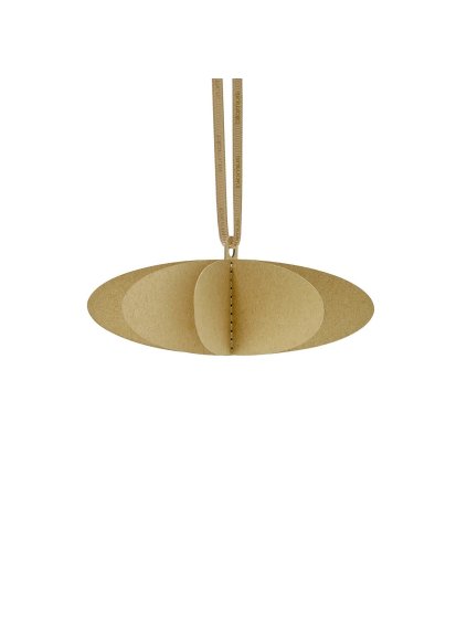 Sada 4 ks papierových elíps Blomus KAZARY - hnedá