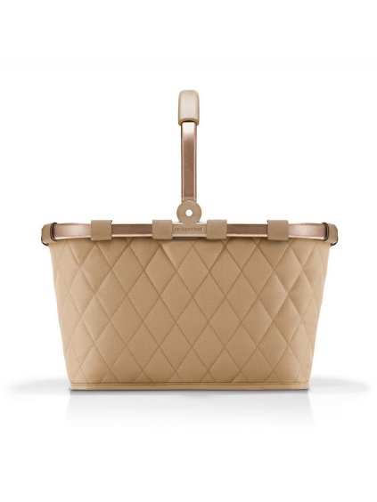 Nákupný košík Reisenthel Carrybag Frame Rhombus ginger