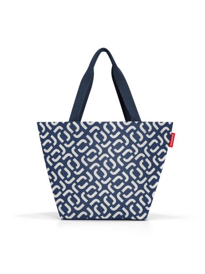 Nákupná taška cez rameno Reisenthel Shopper M Signature navy