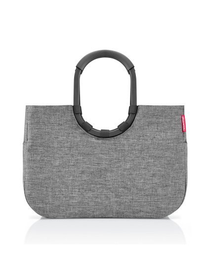 Nákupná taška Reisenthel Loopshopper L Frame Twist silver