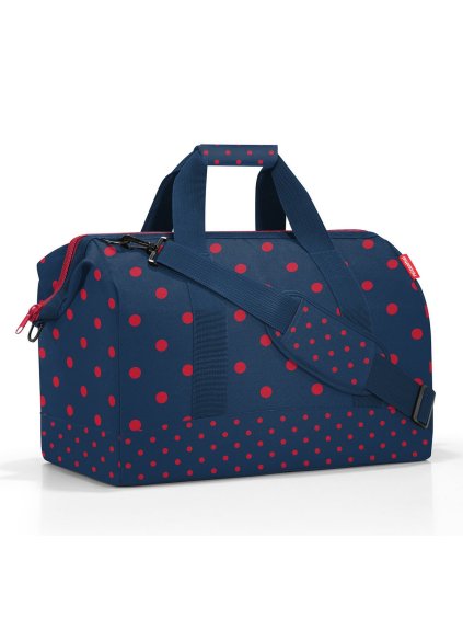 Cestovná taška Reisenthel Allrounder L Mixed dots red
