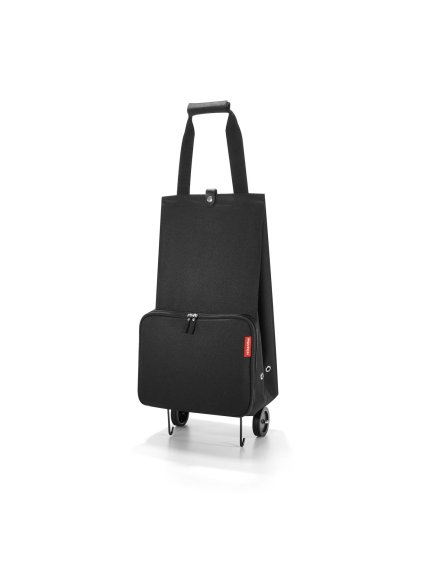 Nákupná taška na kolieskach Reisenthel Foldabletrolley čierna
