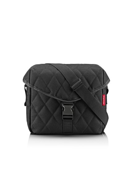 Taška cez rameno Reisenthel Saddle bag M Rhombus black