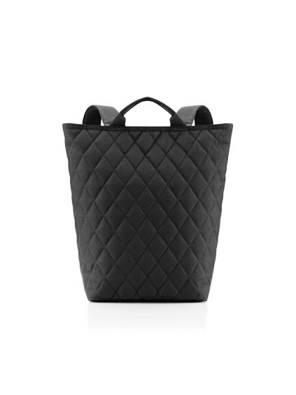 Batoh Shopper backpack Reisenthel Rhombus black