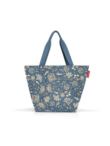 Nákupná taška cez rameno Reisenthel Shopper M Dahlia blue