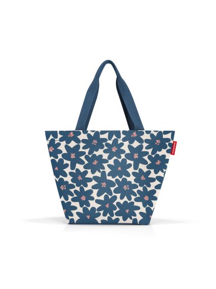 Nákupná taška cez rameno Reisenthel Shopper M Daisy blue