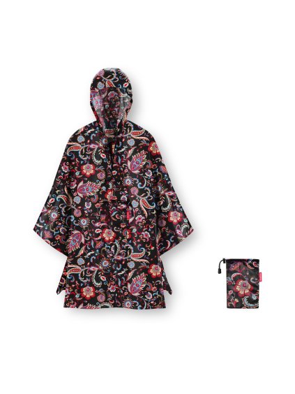 Poncho Reisenthel Mini Maxi Poncho Paisley black