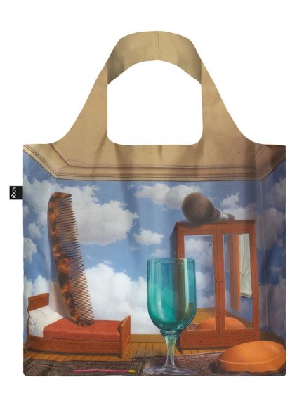 Skladacia nákupná taška LOQI RENE MAGRITTE Personal Values