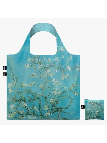 Skladacia nákupná taška LOQI VAN GOGH Almond Blossom