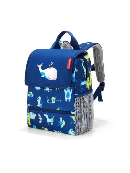 Detský batoh Reisenthel Backpack kids Abc friends blue