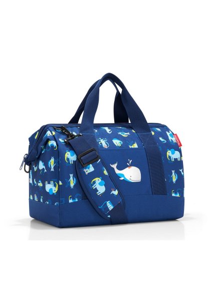 Cestovná taška Reisenthel Allrounder M kids Abc friends blue
